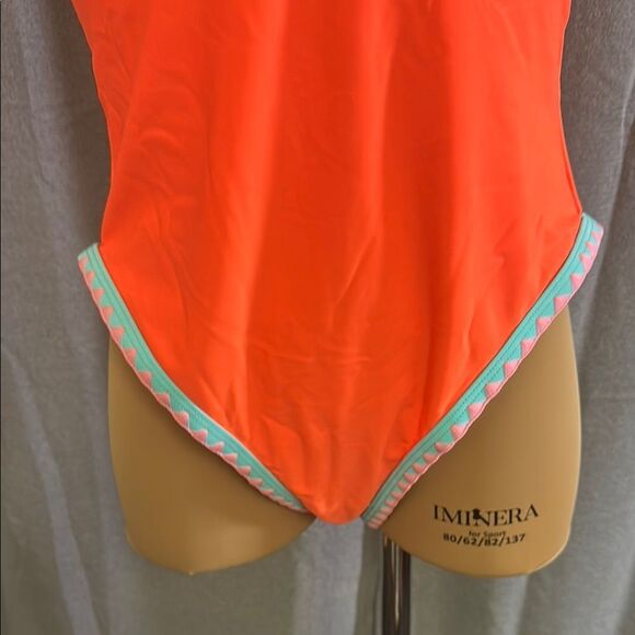 POPVIL women’s Colorful One Piece Swimsuit - Picture 3 of 9